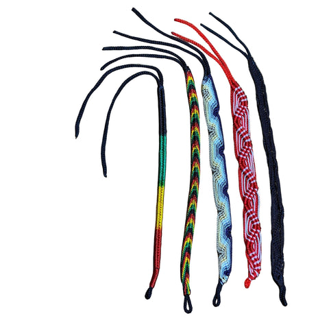 Mix Lot Of 5 Boho Jamaica Rasta Style String Tie Band Bracelet Wrist Cuff SZ FIT