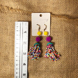 Womens Empress Dangle Large Abtract Balls Earrings Earring Multi-Color LG