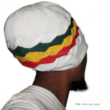 Rasta Tam Cap Hat Roots Reggae Jamaica Marley Dreadlock Rastacap Selassie L/XL