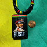 Selassie Rastafari Rasta One Love Marley Necklace Irie Jah Love One Love 26"