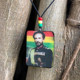 Selassie Rastafari Rasta One Love Marley Necklace Irie Jah Love One Love 26"