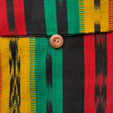 Handmade Rasta Style Passport String Bag - Reggae Peace & Love Small Neck Pouch