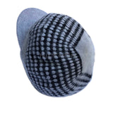 Angora Wool Newsboy Hat Women Fuzzy Winter Baker Boy Cap Y2K Soft Fleece Cabbie