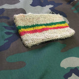 Jute Wallet Purse Rasta Jamaica Roots Vibebration Irie Hippie Marley Reggae 5"