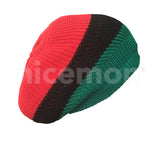 Rasta Dread Dreadlocks Tams Hat Beret Hippie Cap Reggae Marley Jamaica M/L Fit