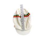 100% Cotton Rasta Hat Cap Natty Dreadlocks Jamaica Reggae Caps Africa Marley XL