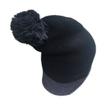 Pom Pom Knit Hat Cuffed Beanie Tam Bonet Hat Casual Cap Knit Winter Men Women