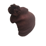 Pom Pom Knit Hat Cuffed Beanie Tam Bonet Hat Casual Cap Knit Winter Men Women