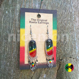Jamaica Rasta Rastafari Empress Irie Earring One Love Marley Reggae Jamaica NEW