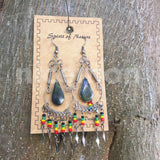Jamaica Rasta Rastafari Empress Irie Earring One Love Marley Reggae Jamaica NEW