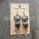 Jamaica Rasta Rastafari Empress Irie Earring One Love Marley Reggae Jamaica NEW