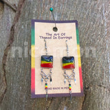 Jamaica Rasta Rastafari Empress Irie Earring One Love Marley Reggae Jamaica NEW