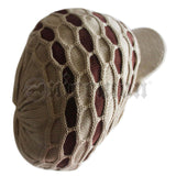 Rasta Hat Peak Slouchy Crown Marley Reggae Jamaica Cool Running Unisex Irie L/XL