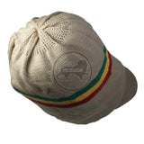Deep Crown Rasta Peak Hat Cap Marley Jamaica Rastafari Reggae Rastafashion L/XL