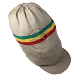 Deep Crown Rasta Peak Hat Cap Marley Jamaica Rastafari Reggae Rastafashion L/XL