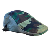 KB ETHOS Cabbie Newsboy Ivy Hat Gatsby Hat Cap Camouflage 100% Cotton1 SZ Fit