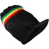 Deep Crown Rasta Peak Hat Cap Marley Jamaica Rastafari Reggae Rastafashion L/XL