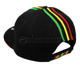 Jamaica Urban Rastafari Roots Flag Hat Snapback Cap Reggae Irie Usain Marley 1SZ