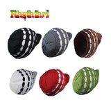 Rasta Hat Peak Slouchy Crown Marley Reggae Jamaica Cool Running Unisex Irie L/XL