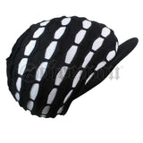 Rasta Hat Peak Slouchy Crown Marley Reggae Jamaica Cool Running Unisex Irie L/XL