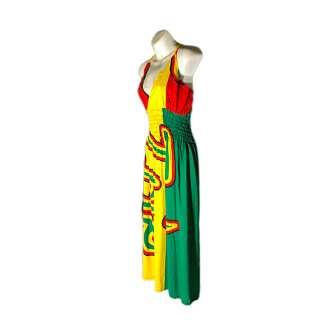 Jamaica Beach Rasta Dress Empress Style Reggae Cool Runnings Hawaii Negril