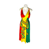 Jamaica Beach Rasta Dress Empress Style Reggae Cool Runnings Hawaii Negril