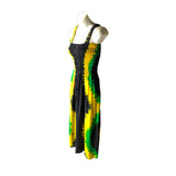 Jamaica Beach Rasta Dress Empress Style Reggae Cool Runnings Hawaii Negril