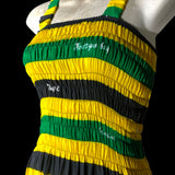 Jamaica Beach Rasta Dress Empress Style Reggae Cool Runnings Hawaii Negril
