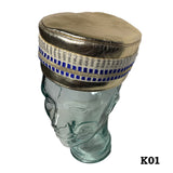 Kufi Skull Skully Cap North Western Africa African Cap Hat Kufi Leather KUFI