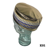 Kufi Skull Skully Cap North Western Africa African Cap Hat Kufi Leather KUFI