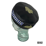 Kufi Skull Skully Cap North Western Africa African Cap Hat Kufi Leather KUFI