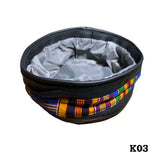 Kufi Skull Skully Cap North Western Africa African Cap Hat Kufi Leather KUFI