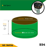 Kufi Skull Skully Cap North Western Africa African Cap Hat Kufi Leather KUFI