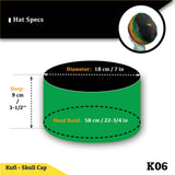 Kufi Skull Skully Cap North Western Africa African Cap Hat Kufi Leather KUFI