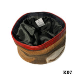 Kufi Skull Skully Cap North Western Africa African Cap Hat Kufi Leather KUFI