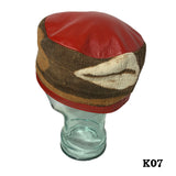 Kufi Skull Skully Cap North Western Africa African Cap Hat Kufi Leather KUFI