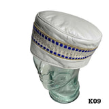 Kufi Skull Skully Cap North Western Africa African Cap Hat Kufi Leather KUFI