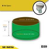 Kufi Skull Skully Cap North Western Africa African Cap Hat Kufi Leather KUFI