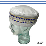 Kufi Skull Skully Cap North Western Africa African Cap Hat Kufi Leather KUFI