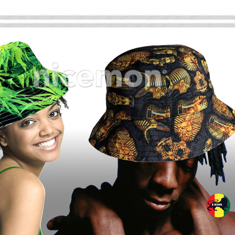 Bucket Hat Fashion Print Hat Cap Unisex New Cotton Easy ONE SIZE FIT