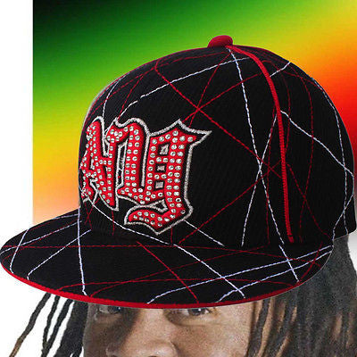Hip Hop Urban Cap Hat Fitted Black Flat Visor Fitted Urban Vibe Cap Urban NY