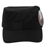 Castro Military Army Cadet Cap Hat Rasta Rastafari Urban 100% Cotton ARMY