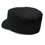 Castro Military Army Cadet Cap Hat Rasta Rastafari Urban 100% Cotton ARMY