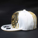 Hip Hop Urban Wear Cap Hat Fitted White Cap fitted Eye Of The Tiger Urban Cap BC