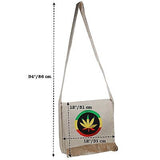 Hippie Hemp Boho Rastafari Jamaica Rasta Shoulder Bag Reggae Marley Hawaii IRIE