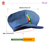 Rasta Hat Cap Selassie Africa Jah Rastafari Reggae Jamaica Negus HANDMADE