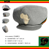 Rasta Hat Cap Selassie Africa Jah Rastafari Reggae Jamaica Negus HANDMADE