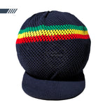 Fishnet Mesh Nattydread Rasta Cap Hat Roots Reggae Rockers Africa Jamaica L/XL