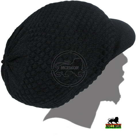 Jamaica Rastacap Rastafari Natty Dread Cap Reggae Marley Caps Hats [ XL ] Fit