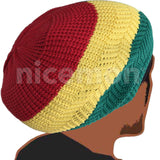 Rasta Dread Dreadlocks Tams Hat Beret Hippie Cap Reggae Marley Jamaica M/L Fit
